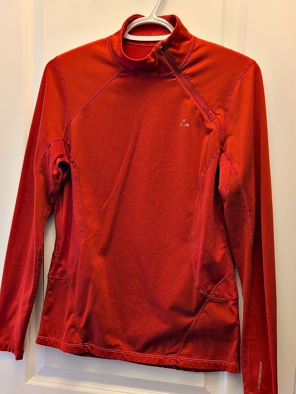 PARADOX quarter-zip pullover Red Quarter-Zip